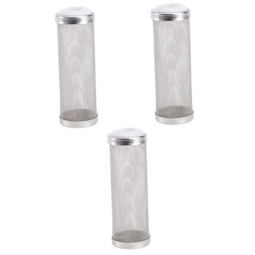 DOITOOL 3St Stainless Steel Filter Bag Fish Tank Accessory Filter für Schildkrötenbecken Beutel mit Filtermedien Zubehör für Aquarien spülschwamm Filterabdeckung Siebdruck von DOITOOL