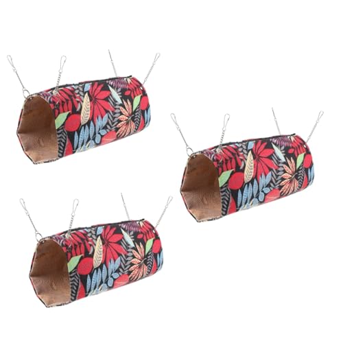 DOITOOL 3 Stücke Pet Kühlung Tunnel Meerschweinchen Bett Hängematte Für Frettchen Und Hamster Komfortable Nest DOITOOL 3 Stücke Pet Kühlung Tunnel Meerschweinchen Bett Hängematte Für Frettchen Und Hamster Komfortable Nest von DOITOOL