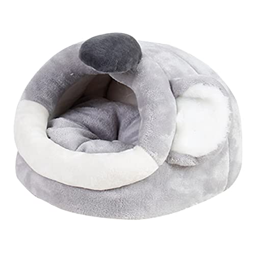 DOITOOL 3St Hamsternest Kaninchenspielzeug Igel Winternest Spielzeuge Hasenspielzeug Hamster warmes Nest Hamsterhaus Chihuahua Haustierhaus Kleine Tiere Zubehör Haustierbett Flanell von DOITOOL