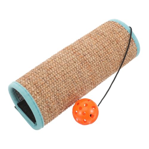 DOITOOL 3 Stücke Cat Scratch Roller Spielzeug Sisal Trommel Kratzen Pad Haustier Spielzeug Glocke Spaß Für Katze Kätzchen von DOITOOL