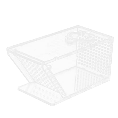 DOITOOL 4 Stück Krabbenbox Für Aquarien Krabbenfänger Für Fischbecken Aquarium Fischzuchtkäfig Züchter Von Aquarienfischen Garnelenbox Für Aquarien Krabbenkiste Süßwasserkrabbe Acryl von DOITOOL