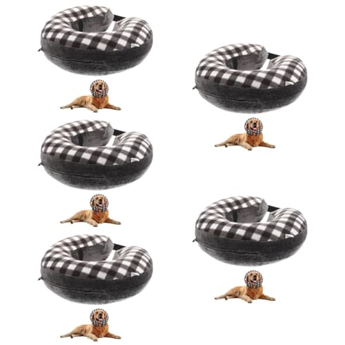 DOITOOL 5St Elisabeth Kragen Soft-Recovery-Pet- Donut-Halsband für Hunde Halskrause für Haustiere Schutzkragen für Haustiere elektronisches Zubehör Kätzchen Zubehör Katzenzubehör Tuch von DOITOOL