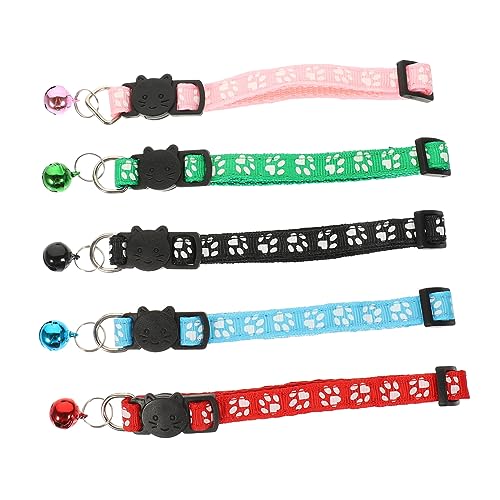 DOITOOL Elegantes Haustierhalsband Katzenclip 5 Stück Dekorative für Katzen und Hunde von DOITOOL