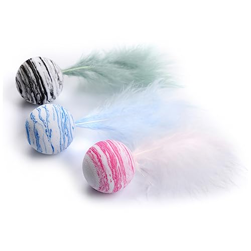 DOITOOL 5st Katze Sisal Ball Katze Kratzt Ball Katze Interaktives Spielzeug Katze, Die Spielzeug Ausübt Kätzchenspielzeug Katzen-Teaser-Spielzeug Katzenspielzeug Haustier Katze Sisalkugel von DOITOOL