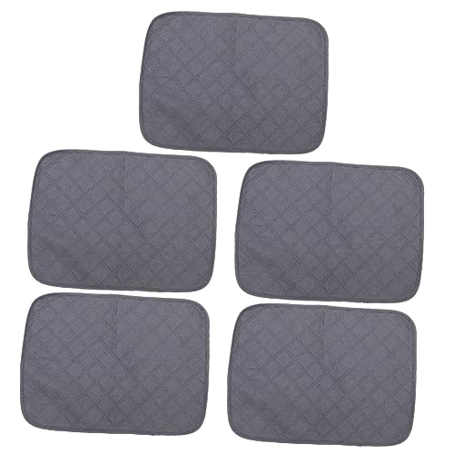 DOITOOL 5st wasserdichte Matte Für Haustiere Pet Pee Pads Kleintierkäfig Käfigeinlage Für Kaninchen Hasenkäfigauskleidung Häschen-Liner Saugfähige Unterlage Polyester Hamster von DOITOOL