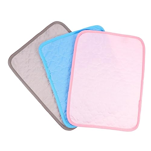 DOITOOL 6 STK Hamster kühlmatte Kühlkissen für Hamster-Pads Hase Kaninchenkäfig Haustier Hamster-Kühlkissen Hamstermatte die Katze Hund PIPI Pad -Seide-Matte Cooles Pad Eisbett Stoff von DOITOOL