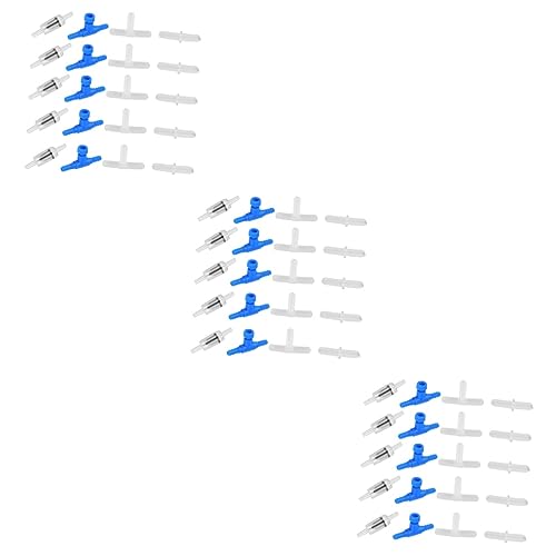 DOITOOL 60 STK Lieferungen Von Wasserzubehör Händler Für Aquarien Rückschlagventile Für Aquarien Aquarienschlauchverbinder Regelventil Für Aquarien Schlauchsplitter Plastik Ausrüstung Luft von DOITOOL