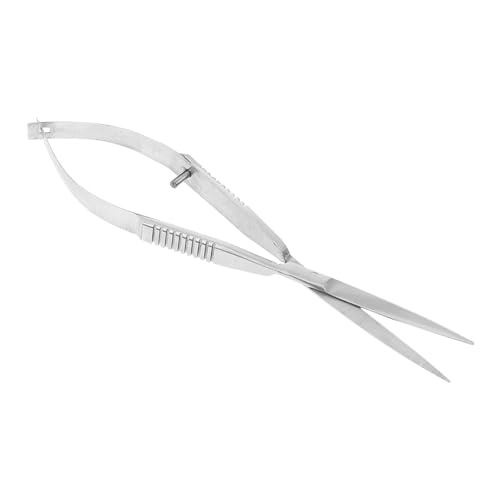 DOITOOL Federschere Werkzeuge für Wasserpflanzen Aquarienversorgung präzisionsschere Precision Scissors Wassergrasschere Aquarienschermaschine tragbar Zubehör Aquarium Rostfreier Stahl von DOITOOL