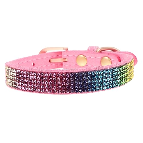 DOITOOL Süße Katzenhalsbänder Haustierhalsband Halskette Strass Haustierhalsband Reflektierendes Katzenhalsband von DOITOOL