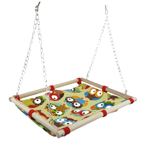 DOITOOL Canvas Parrot Hammock Für Mittelgroße Vögel Hängematte Und Spielbett Und Klettern Für Papageien Und Sittiche Und DOITOOL Canvas Parrot Hammock Für Mittelgroße Vögel Hängematte Und Spielbett Und Klettern Für Papageien Und Sittiche Und von DOITOOL