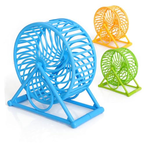 DOITOOL Hamster Spielzeug hamsterspielzeug Hamster Toy hamsterrad Hamster Running Wheel Laufrad für kleine Haustiere Laufrad für Hamster Laufrad für Haustiere Sport Hamsterbedarf Läufer von DOITOOL