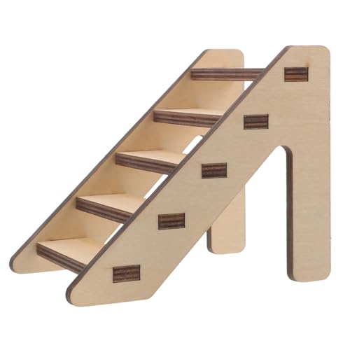 DOITOOL Holz Hamster Klettern Leiter Multi-Level-treppe Für Haustier Hamster Käfig Für Hamster Rennmaus von DOITOOL