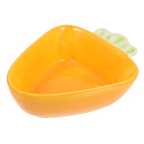 DOITOOL Hamster-futternapf Aus Keramik Mit Karottenherz-Design Für Meerschweinchen Kleine Hunde Und Katzen Einfacher Zu Reinigender Praktischer Wassernapf Für Kleintiere DOITOOL Hamster-futternapf Aus Keramik Mit Karottenherz-Design Für Meerschweinchen Kleine Hunde Und Katzen Einfacher Zu Reinigender Praktischer Wassernapf Für Kleintiere von DOITOOL