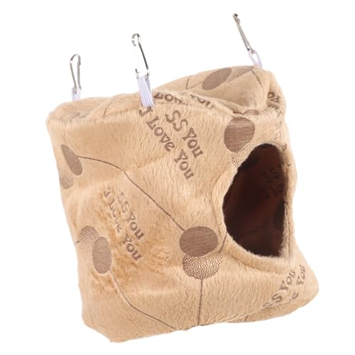 DOITOOL Heimtierbedarf Hamster-Accessoire Hamster hängematte Hamster häuschen Aufhängendes Chinchillabett Hängematte für Hamster waschbar Vogelnest Hamsterkäfig Hamsternest Meerschweinchen von DOITOOL