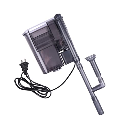 DOITOOL kleines Aquarium Betta Aquarium hängend Schwamm für Aquariensprudler Aquarienschwamm Aquarium an Aquarium Pumpe Tauchwasserpumpe Sieb Filter Sauerstoffpumpe Niedergang Netzteil von DOITOOL