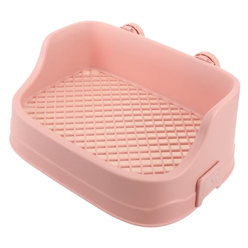 DOITOOL Haustiertoilette Kleintiertoilette Haustiertoilette Töpfchentrainer Geeignet Für Kaninchen Katzen Und Welpen Abnehmbare Gitter DOITOOL Haustiertoilette Kleintiertoilette Haustiertoilette Töpfchentrainer Geeignet Für Kaninchen Katzen Und Welpen Abnehmbare Gitter von DOITOOL