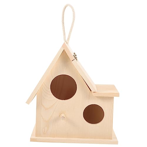 DOITOOL Parakeet Nest Box Hängende Nistkästen Für Wellensittiche Und Andere Vögel Einfach Zu Reinigen Für Garten Und Balkon Langlebig Und Komfortabel DOITOOL Parakeet Nest Box Hängende Nistkästen Für Wellensittiche Und Andere Vögel Einfach Zu Reinigen Für Garten Und Balkon Langlebig Und Komfortabel von DOITOOL