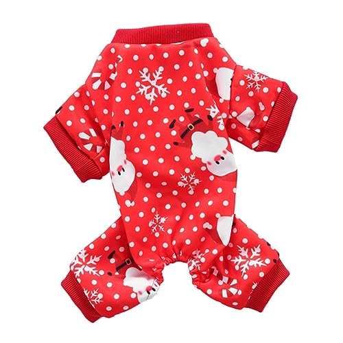 DOITOOL Kleidung für Haustiere Kapuzenhemden weihnachtlicher hundepyjama weihnachtsdeko kreative Haustierkleidung lustige Haustierkleidung Halloween schmücken Haustier-Outfit Hundekleidung von DOITOOL