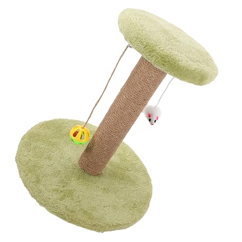 DOITOOL Kratzbaum Für Katzen Aus Sisal Katzenturm Kaktus-kratzbaum Katzenruhe Kratzbäume Aus Sisal Kratzbaum Für Kätzchen Kratzstange Für Kätzchen Boden Multifunktion Massivholz von DOITOOL