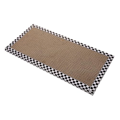 DOITOOL Katzenspielzeug Kratzbrett Kätzchen Scratcher Pad Hochdichte Wellpappe Indoor Katzen von DOITOOL