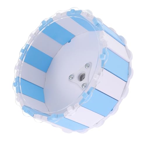 DOITOOL Spielzeuge Laufrad für Hamster Fliegende untertasse der Stiller hamsterball Spielzeug Meerschweinchen-Laufrad Kleintierlaufmaschine Goldener Bär Igel Haustierzubehör PVC von DOITOOL