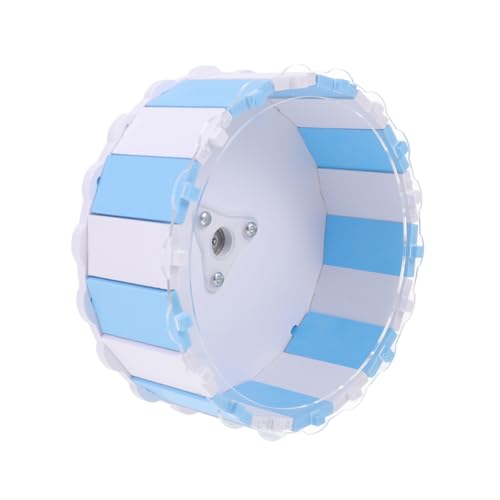 DOITOOL Laufrad für Hamster lautlose Hamsterräder igelrad Spielzeug stilles Hamsterrad Hamster Laufrad Rattenrad groß Sonnenblume Kleiner Igel Scrollrad Kleine Tiere PVC von DOITOOL