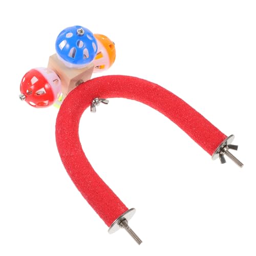 DOITOOL Papagei Spielzeug Naturholz Vogel Barsch Papagei Stand Vogel Beißen Stick DOITOOL Papagei Spielzeug Naturholz Vogel Barsch Papagei Stand Vogel Beißen Stick von DOITOOL