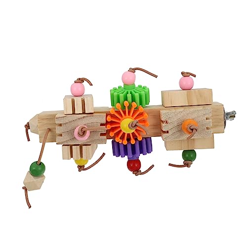 DOITOOL Papagei Holzständer Vogel Barsch Papagei Beißen Spielzeug Vogelkäfig Spielzeug Zubehör Für Ziervögel DOITOOL Papagei Holzständer Vogel Barsch Papagei Beißen Spielzeug Vogelkäfig Spielzeug Zubehör Für Ziervögel von DOITOOL