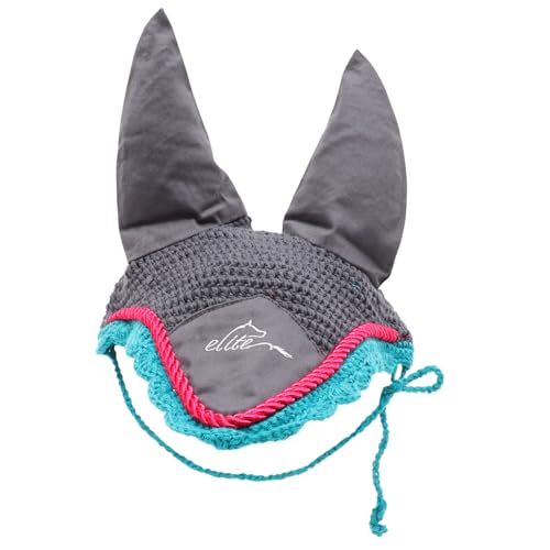 DOITOOL Pferdemaske Strickdecke Für Pferde Outdoor-pferdehaube Ohr Zubehör Sicherheitsbremsenmasken Pferdehaubenmasken Strickmütze Pferdefliegenmaske Schutz Polyester Tragbar von DOITOOL