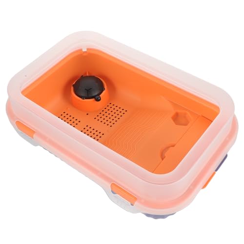 DOITOOL Plastikbox Schildkröte Lebensraum Für Aquarienschildkröten Becken Und Aquarien Für Wasserschildkröten Panzer Für Wasserschildkröten Desktop-Aquarium Pp Kasten Kunststoff-Box von DOITOOL