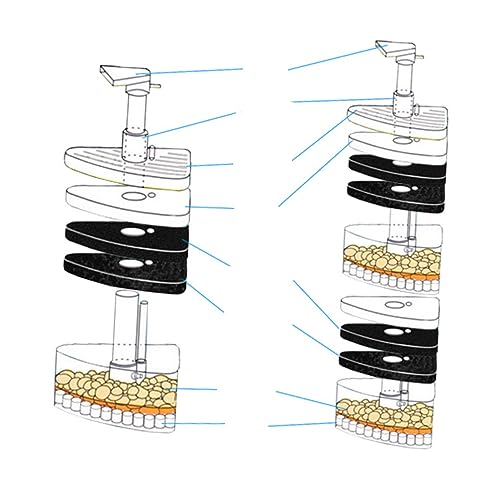 DOITOOL Aquariumfilter Sieb Filter Aquarium Ausrüstung Aquarienfilter von DOITOOL