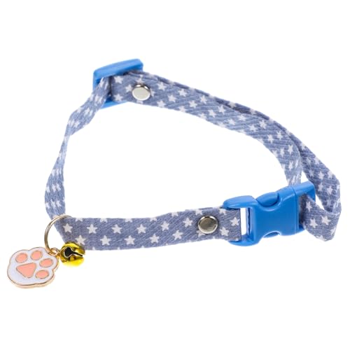 DOITOOL Sommerliche Außendekoration Welpen Welpenhalsband Sommerdeko Verstellbares Halsband Für Hund Entzückendes Katzenhalsband Katze Polyester Kleiner Hund Niedlich von DOITOOL