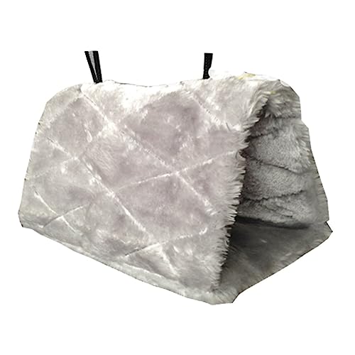 DOITOOL Kuschelhängematte Aus Plüsch Für Vögel Größe S Flusenmaterial S: 18 cm X 10 cm X 12 5 cm Tragbare Höhle Für Vögel von DOITOOL