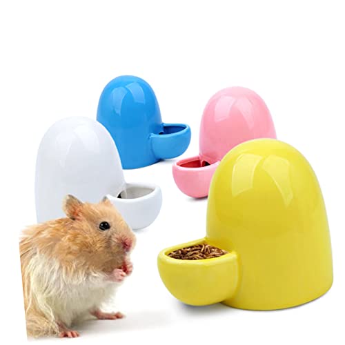 DOITOOL Wasserflasche für Hunde Futternapf für Kaninchen Glaswasserflasche Futternapf für Hamster selbstspendende Heimtierbedarfsartikel Hündchen Trinkbrunnen Haustier Heu Meerschweinchen von DOITOOL