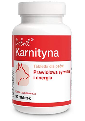 DOLFOS Dolvit Carnitine 90 Tabletten Ergänzungsfuttermittel zur Anwendung bei erhöhter körperlicher Aktivität bei Hunden von DOLFOS