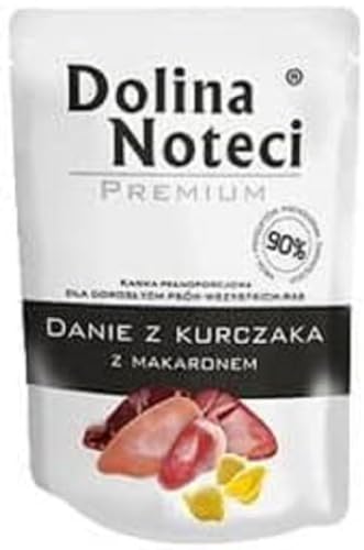 DNP Sp. z o.o. Dolina Dog 300g Danie Huhn mit Nudeln, Nassfutter für RAS Małe / 10 von DOLINA NOTECI