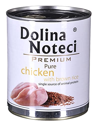 DNP Sp. z o.o. Dolina Noteć Dog Pure 800g Huhn mit braunem Reis von DOLINA NOTECI