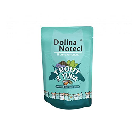 DNP Sp. z o.o. Dolina Noteć Superfood Cat Pstrąg, Thunfisch SASZ.85G / 10 von DOLINA NOTECI