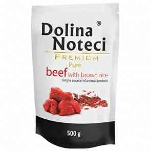 DNP Sp. z o.o. Dolina Noteci Dog Pure 500g Wołowina Saszetka / 10 von DOLINA NOTECI