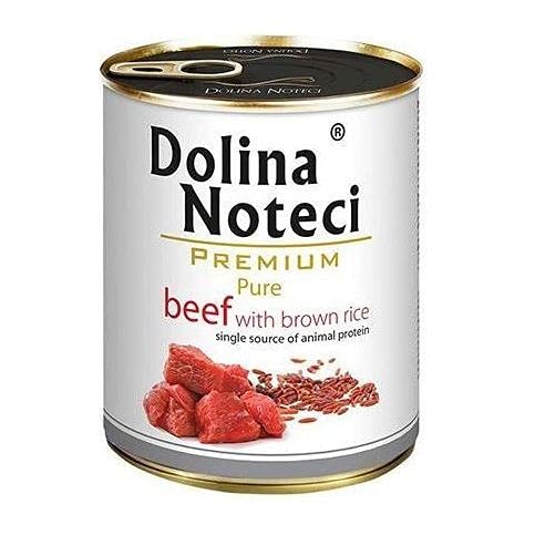 DNP Sp. z o.o. Dolina Noteci Dog Pure 800g Ox/Rice Can / 12 von DOLINA NOTECI