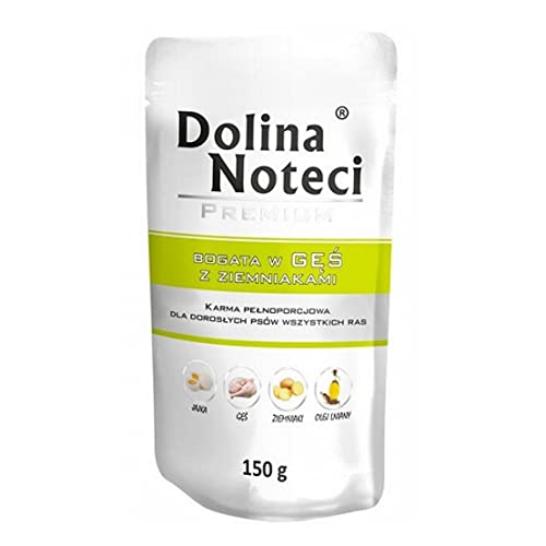 Dolina Noteci Dog Trockenfutter für Hunde, 150 g Gans/Potato Sachetka / 10 von DOLINA NOTECI