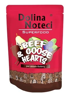 DNP Sp. z o.o. Dolina Noteci Superfood 300G Wołowina, Gänseherzen Sachetka / 10 von DOLINA NOTECI