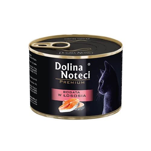 Noteć Valley KOT Pusz.185G Lachs / 12 Nassfutter für Katzen DNP SP Z o.o von DOLINA NOTECI