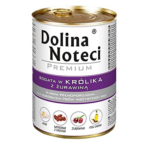 DOLINA NOTECI Premium REICH IM Kaninchen MIT Cranberry 800 G. von DOLINA NOTECI