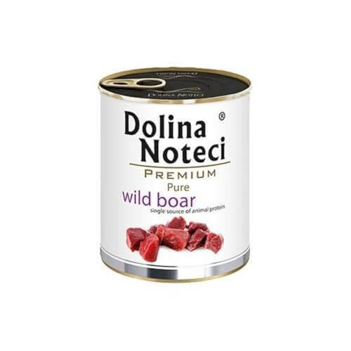 Dolina Noteci Dog Pure Trockenfutter für Hunde, 800 g Dzik Can / 12 von DOLINA NOTECI