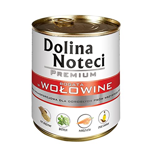 Dolina Noteci Dog Trockenfutter für Hunde, 800 g, Bełowina Can / 12 von DOLINA NOTECI