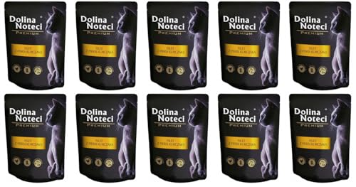 Dolina Noteci Glutenfrei Premium Nassfutter für Katzen mit Hühnerbrustfilet 85g (10-er Pack) von DOLINA NOTECI