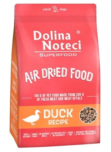 Dolina Noteci Glutenfrei Superfood Trockenfutter für Hunde - Entengericht 5kg von DOLINA NOTECI