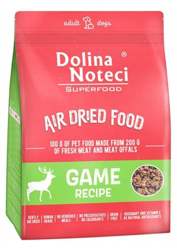 Dolina Noteci Glutenfrei Superfood Trockenfutter für Hunde - Wildgericht 5kg von DOLINA NOTECI