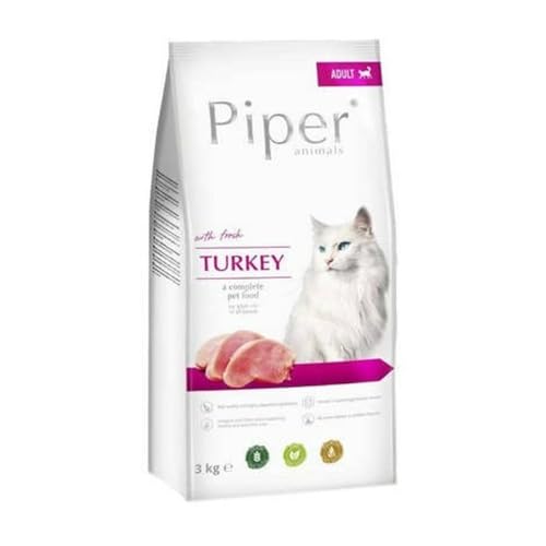 Dolina Noteci Katzenfutter Piper Tiere Erwachsene Truthahn 3 kg von DOLINA NOTECI